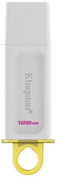 Флэш-накопитель Kingston DataTraveler Exodia, 128 ГБ, USB 3.0, белый