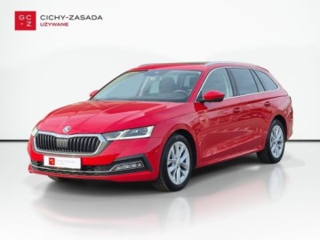 Skoda Octavia IV Kombi 2.0 TDI 150KM 2021 Skoda Octavia VIRTUAL COCKPIT FAKTURA VATHead-UP PanoramaFotele z pamiecia