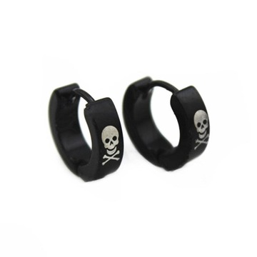 8xFashion Black Men из нержавеющей стали в стиле панк