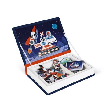 Магнитный пазл MAGNETIBOOK KOSMOS Janod 3+