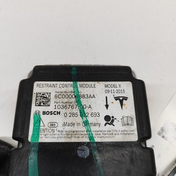 1036767-00-A MODUL AIRBAG TESLA MODEL X 90D AWD