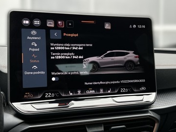 Cupra Formentor Crossover 1.5 TSI 150KM 2024 Cupra Formentor 1.5TSI 150KM DSG l Sportowe Fotele, zdjęcie 22