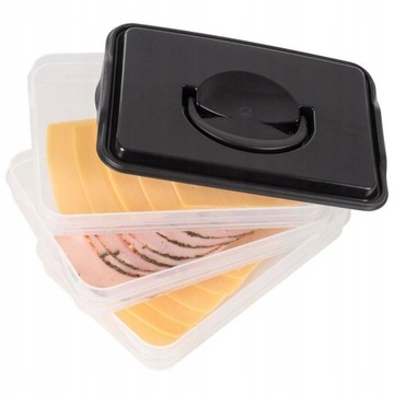 Двойной контейнер-органайзер для еды на холодильник.