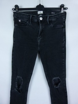 River Island Molly spodnie jeans dziury 12 / 38