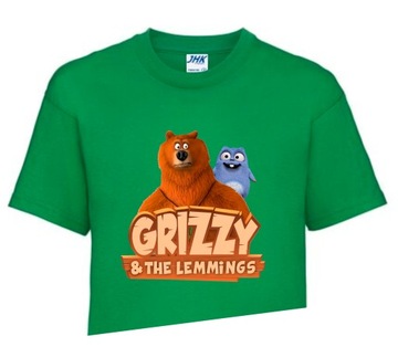 Koszulka T-shirt Fana GRIZZY I LEMINGI 110-122 GL2