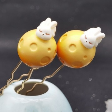 Шпилька Hanfu U-образная заколка для волос Cute Rabbit An