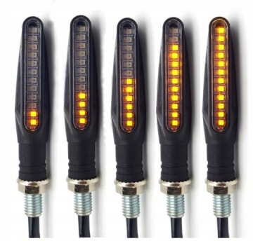 KIERUNKOWSKAZ 12 LED DYNAMICZNY DO MOTORU QUADA 2 SZT.