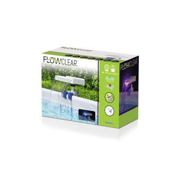 Водопад для бассейна Bestway Flowclear LED 58619
