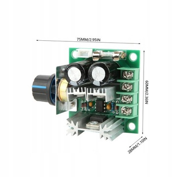 РЕГУЛЯТОР МОЩНОСТИ ДВИГАТЕЛЯ 12V-4