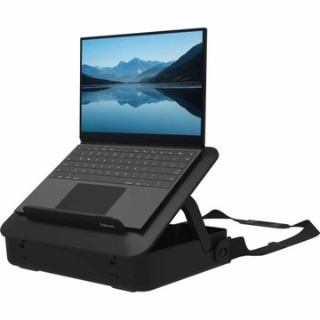 Podstawa pod laptop 2 w 1 - walizka Fellowes Breyta czarna