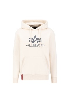 Bluza Alpha Industries Basic Hoody jet stream white M