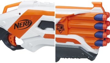 NERF ДРОБОВИК ROUGH CUT GUN + МИШЕННЫЙ ЩИТ + 30 СТРЕЛ