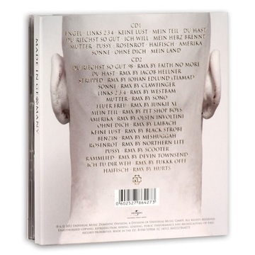 RAMMSTEIN - MADE IN GERMANY 1995-2011 BEST OF 2 CD