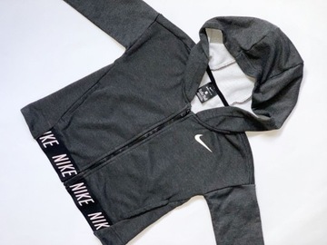 Тренировочная толстовка с капюшоном NIKE DRI-FIT, размеры 122–128