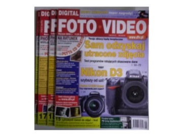 Digital Foto Video nr 1-3,8,10 z 2008 roku