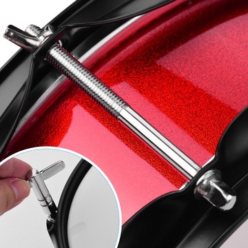 8-дюймовая пластика малого барабана с плечом для барабанных палочек