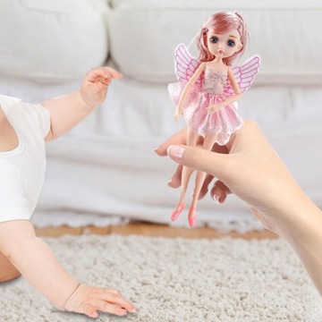 шарнирная кукла девочка кукла BJD 8 дюймов розовая