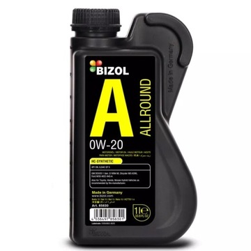 OLEJ BIZOL ALLROUND 0W-20 1L GM DEXOS - 85830