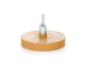 Gumowy łagodny krążek do usuwania kleju 90 mm + adapter 6mm