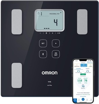 OMRON VIVA WAGA ŁAZIENKOWA Z ANALIZATOREM MONITOREM SKŁADU CIAŁA BMI 150 KG