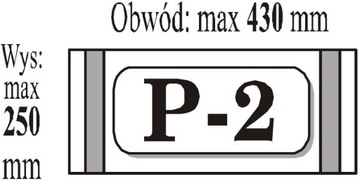 OKŁADKA PRZYLEPIANA P2 - FORMAT B5 (50SZT) IKS