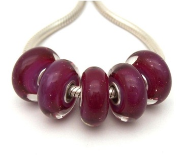 CHARMS ZAWIESZKA KORALIK SZKŁO MURANO BEADS