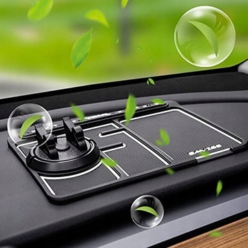 Противоскользящий автомобильный коврик для телефона 4в1
