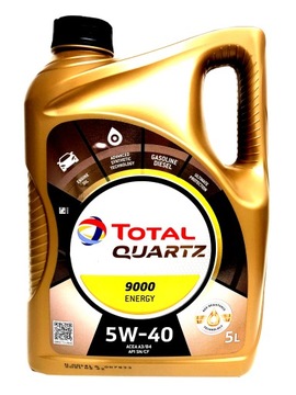 OLEJ TOTAL QUARTZ 9000 ENERGY 5W40 5L MB 229.5