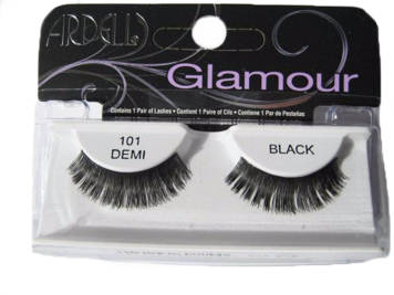 ARDELL GLAMOUR 101 DEMI BLACK RZĘSY PEŁNE NA PASKU