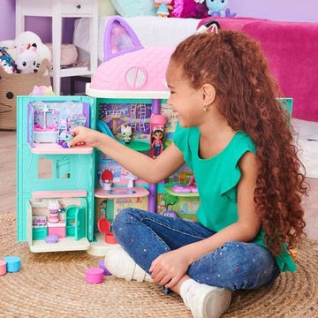 SPIN MASTER CAT HOUSE GABI ВОЛШЕБНЫЕ КОМНАТЫ ДОМА КОМПЛЕКТ ДЛЯ ВАННОЙ