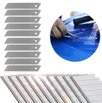 50 шт. Вставки для ножей, сломанные лезвия 18 мм, лезвие для ножа для обоев.