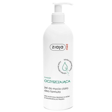 ZIAJA MED KURACJA ANTYBAKTERYJNA Żel do mycia ciała deo formuła 400 ml