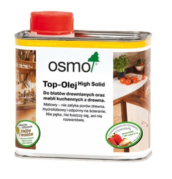 OSMO TOP-OLEJ OLEJ DO BLATÓW KUCHENNYCH BIAŁY 3037 0,5L