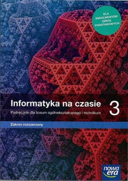 Informatyka LO 3 Na czasie Podręcznik ZR