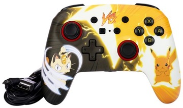 PowerA SWITCH Pad для Pokemon Pikachu vs. Мяут