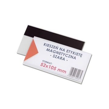 LISTWY CENOWE MAGNETYCZNE MAGNES 52X105 MM - 20 SZT