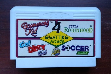 Złota Czwórka 4 in 1 gra kartridż pegasus famicom