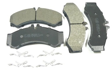 KLOCKI FRENO P/T DO MERCEDES SPRINTER 904 VW LT46