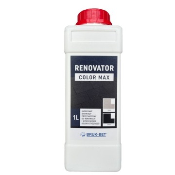 Impregnat emulsja RENOVATOR COLORMAX 1L BRUKBET biały koloryzujący