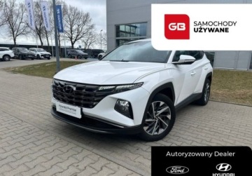 Hyundai Tucson IV SUV 1.6 T-GDI 150KM 2023 Hyundai Tucson Hyundai Tucson 1.6 150KM SMART LED Salon PL Serwis ASO GWA