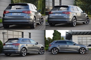 Audi A3 8V Sportback 5d 1.4 TFSI g-tron 110KM 2014 2XS-LINE 1.4 TFSI SKÓRA LED NAVI XENON BANG&amp;OLUFS, zdjęcie 3