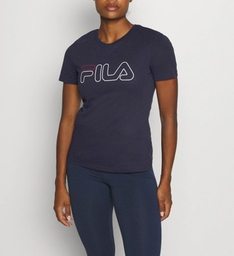 T-shirt bluzka damska Fila granatowa L