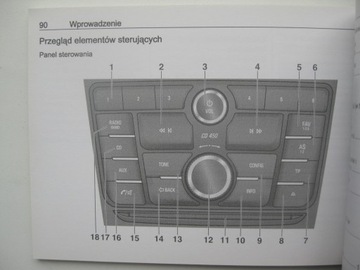 OPEL MOKKA I 2012-2016 Руководство пользователя на польском языке + аудионавигационная книга