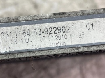 BMW E87 E90 E91 18D CHLADIČ KLIMATIZACE 9229021