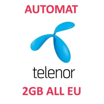 Doładowanie Telenor 2 GB UE Szwecja SE