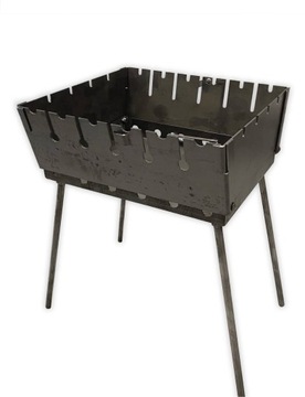 MANGAL 6 GRILL WĘGLOWY WALIZKA GRUBY METAL 2 MM