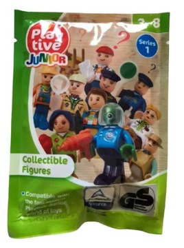 FIGURKA KOLEKCJONERSKA KOLEJKA DREWNIANA PLAYTIVE