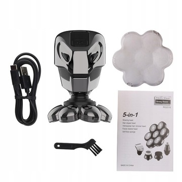 Srebrny standardowy styl Skull Shaver maszynka do golenia