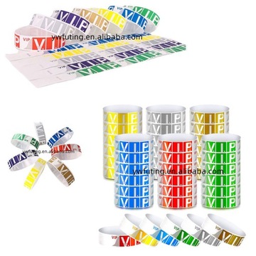 БРАЛЕТЫ ДЛЯ ФЕСТИВАЛЯ, EVENT, КЛУБА, vip, ЗОЛОТЫЕ, BRIDGE'S WRISTBANDS, 100 шт.