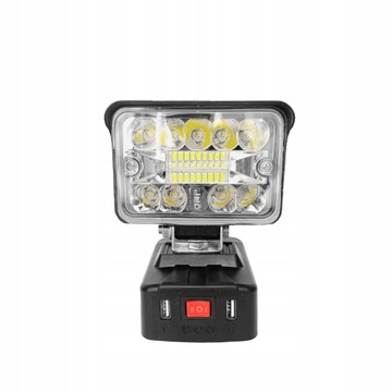 LAMPA ROBOCZA HALOGEN USB NA BATERIA LITOWA MAKITA